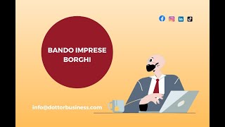 BANDO IMPRESE BORGHI IN ATTESA GRADUATORIE wwwdottorbusinesscom [upl. by Anitsuj951]