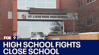 St Louis Park High School fights close school Friday [upl. by Flora916]