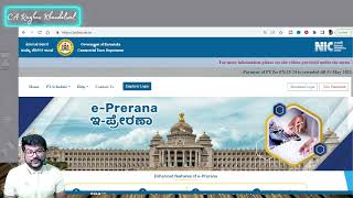 Professional Tax Karnataka ONLINE PROCESS  PT Payment  Company  SELF Employment [upl. by Giesser]