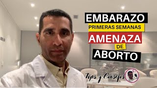 🤷🏽‍♀️Amenaza de aborto sangrado y síntomas del primer trimestre 😮 [upl. by Aicxela973]