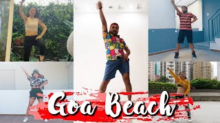 Goa Beach Dance Cover  Easy Dance for Beginners  Tony Kakkar Neha Kakkar  Santosh Choreography [upl. by Sivartal829]