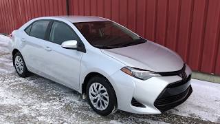 2019 Toyota Corolla LE  review of features and full walk around [upl. by Sylvanus]