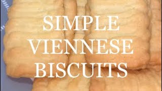 Simple Viennese Biscuits  Fusion Cooking with Rash [upl. by Dorene]