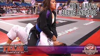 FIVE Grappling Texas 2 Kit L Lam vs Alexis Andrade Women Blue Belt LW SemiFinal [upl. by Polish]