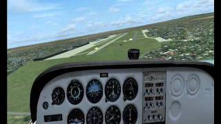 FS2004 Carenado Cessna C172N Skyhawk II [upl. by Luapnaes220]