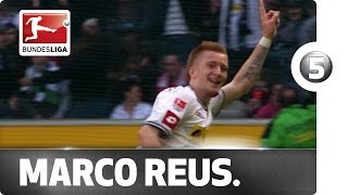 Marco Reus  Top 5 Goals for Borussia Mönchengladbach [upl. by Joyann]