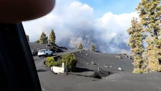 Driving Above the Volcano La PALMA Eruption October 2021 [upl. by Gujral]