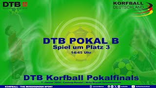 Korfball DTB Pokal B  Spiel um Platz 3  Schildgen 2 vs SKC 2 [upl. by Atled253]