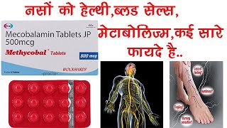 Methycobal Tablet Benefits Dosage Side Effects  Methyl cobalamin B12  Wockhardt Ltd [upl. by Amhsirak]