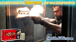 Essai du revolver de Dobermann Smith Wesson 686 COMPETITOR [upl. by Strickland]