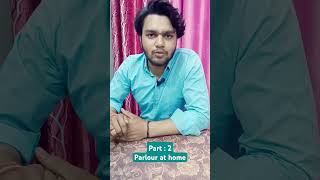 Part2  Beauty Parlour Makeup at home  Harsh Parashar [upl. by Wendy]