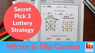 Secret Lottery Strategy To Win Pick 3 [upl. by Buroker]