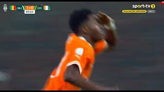 Dramatic Equalizer Ivory Coast vs Mali  AFCON 2024 [upl. by Yur]