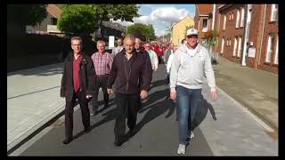 Schützenfest Straelen 2018 Maibaum fahren [upl. by Eidde477]