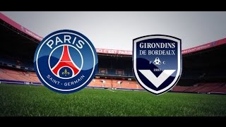 Paris SaintGermain  Girondins de Bordeaux FIFA 17  Ligue 1 20162017 8e Journée  CPU Vs CPU [upl. by Atnamas]