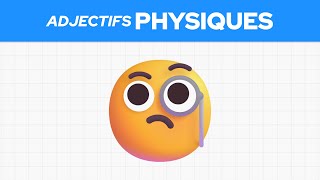 Les adjectifs physiques en anglais 🧐 [upl. by Centeno]