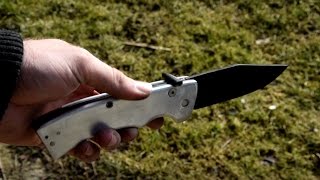 Making Spring Assisted Folding Knife [upl. by Harrat]