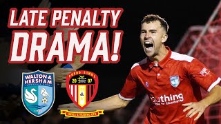 LATE PENALTY DRAMA  WampH vs Hayes amp Yeading  Full Highlights [upl. by Akimas]