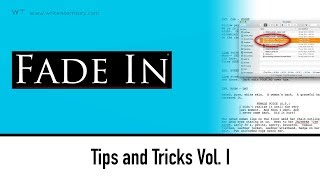 FADE IN Tips and Tricks Vol I [upl. by Ellehcyt950]