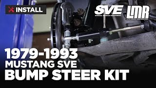 19791993 Mustang SVE Bump Steer Kit  Review amp Install [upl. by Braynard721]