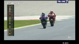 BEST QUALITY  MotoGP 2016 Italia  Mugello  Marquez vs Lorenzo final laps [upl. by Anuska630]