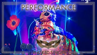 Skyscraper  Demi Lovato  Das Stinktier  The Masked Singer  ProSieben [upl. by Akiehsat277]