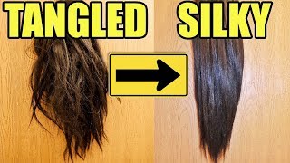 How to detangle a SYNTHETIC WIG  WIG TRANSFORMATION [upl. by Notlih]