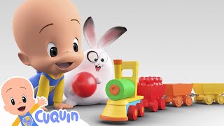 Learn with Cuquin and the Magic colorful train and more educational videos  Cuquin [upl. by Aerol]