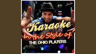 Love Rollercoaster In the Style of Ohio Players Karaoke Version [upl. by Dorthea697]