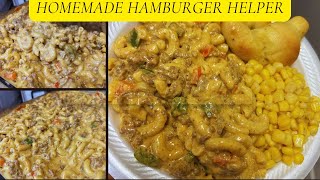 Homemade Hamburger Helper [upl. by Loferski]