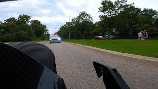 Kawasaki z1000 vs Swedish Police 4 [upl. by Horgan415]