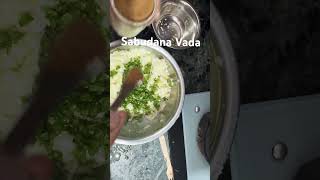 Sabudana Vada sabudana recipe trending youtubeshorts youtubeshorts [upl. by Lotz]