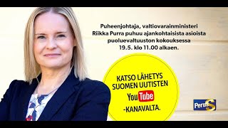 Riikka Purra quotLaiton maahanmuutto ja massasiirtolaisuus on EUpolitiikan tärkein kysymysquot [upl. by Lauretta110]