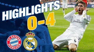 GOALS AND HIGHLIGHTS  Bayern 04 Real Madrid  Champions League [upl. by Otreblon]