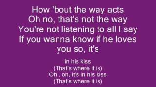 The Shoop Shoop Song Its In His Kiss By Cher Lyrics [upl. by Montanez]