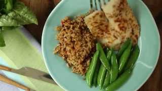 How to Make Broiled Tilapia Parmesan  Fish Recipes  Allrecipescom [upl. by Mloc]