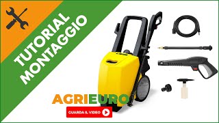 Idropulitrice ad acqua calda Lavor Advanced 1108 montaggio [upl. by Garald]