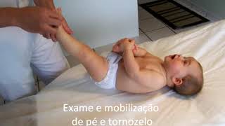 Tratamento Osteopático em bebê de 9 meses membros coluna crânio vísceras  Osteopatia Pediatria [upl. by Limemann]