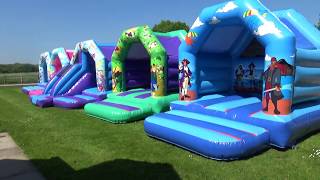 Low Height Bouncy Castles  Best Party Hire [upl. by Adnalro365]