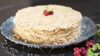 Rezept Russische Napoleon Torte selber backen [upl. by Blackstock]