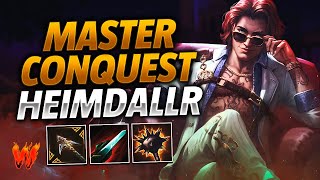 HEIMDALLR CONTRA LAS ADVERSIDADES  Warchi  Smite Master Conquest [upl. by Ehrsam194]