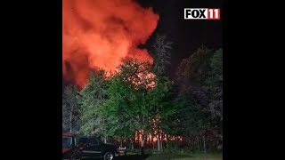 6 killed in Wisconsin vacation home fire [upl. by Ausoj656]