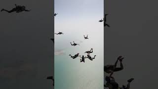 Skydive Dubai  Dubai Marina  Dubai 🇦🇪 short youtubeshorts dubai [upl. by Ivy]