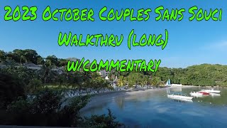 2023 October Couples Sans Souci CSS Walkthru long wcommentary Ocho Rios Jamaica [upl. by Adnwahsar]