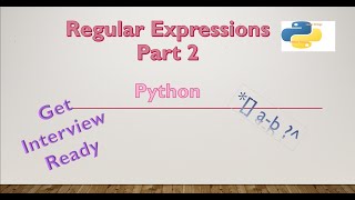 Regular Expression Part 2 regularexpressions pythonprogramming pythontraining pythontutorial [upl. by Dougald626]