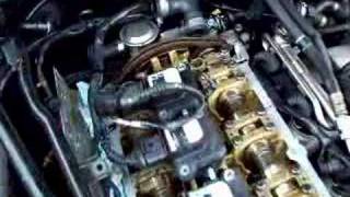 Audi engine problems Ticking noise valve cover off [upl. by Akers]