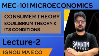 Class2 Ma Eco  MEC101 Micro  Cardinal Theory  Consumer Equilibrium  CB Series  by Sameer [upl. by Belsky]