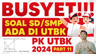 SOAL UTBK 2024 PENGETAHUAN KUANTITATIF BANGUN DATAR [upl. by Accire]