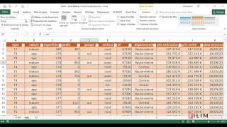 Excel  3 Avancé  Cours Tableau Croisé Dynamique 1 [upl. by Ybsorc]