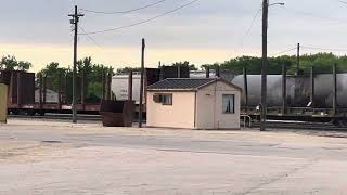 BNSF Arriving At The Yard Doing Switch Out Freeport Illinois 2024 [upl. by Yaya]